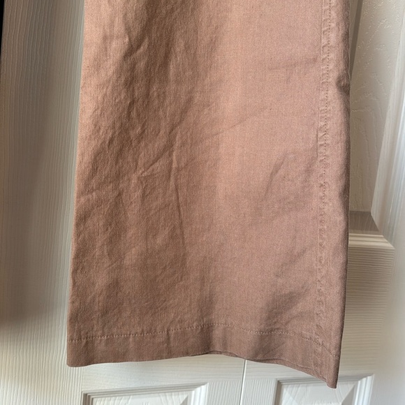 Peruvian Connection Kayla Linen-Blend Wide-Leg Trousers, Size 6 - Picture 8 of 15